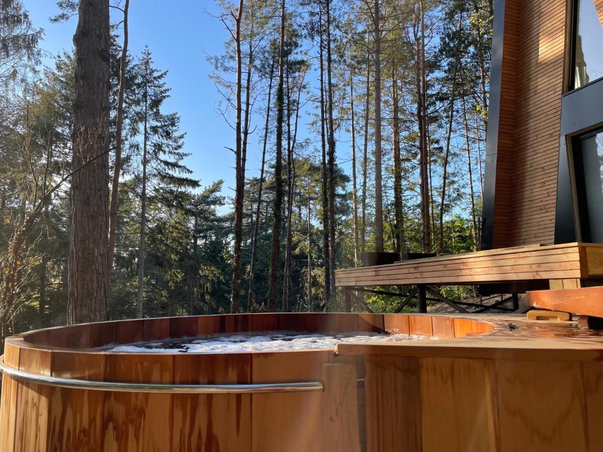 Bain De Foret - Lodges Cosy & Spa Neufchâtel-Hardelot Exterior foto